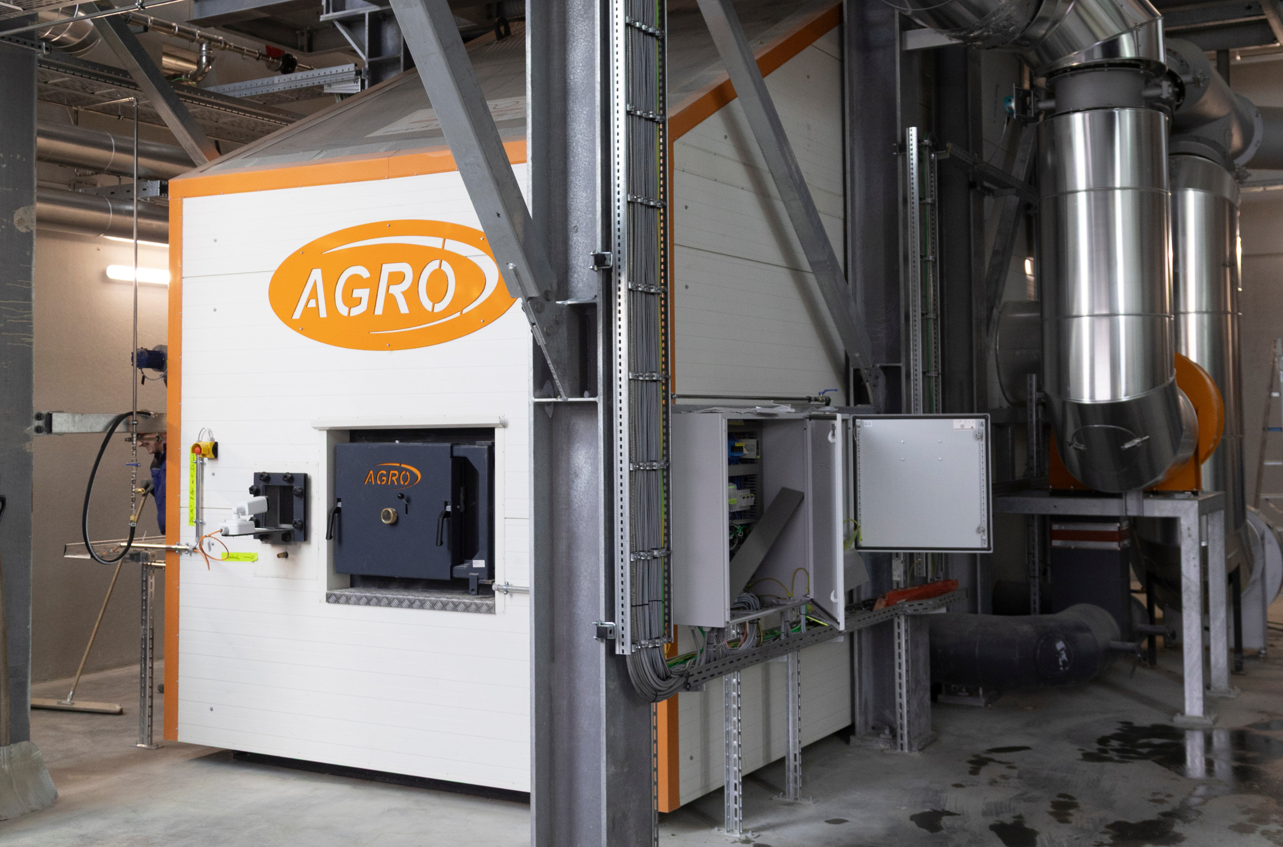 Heizwerk Memmingen-Benningen Hackschnitzelkessel