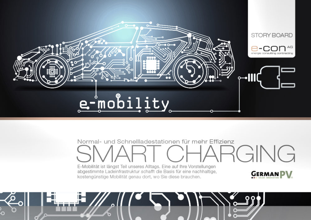Normal- und Schnellladestationen für mehr Effizienz Smart Charging