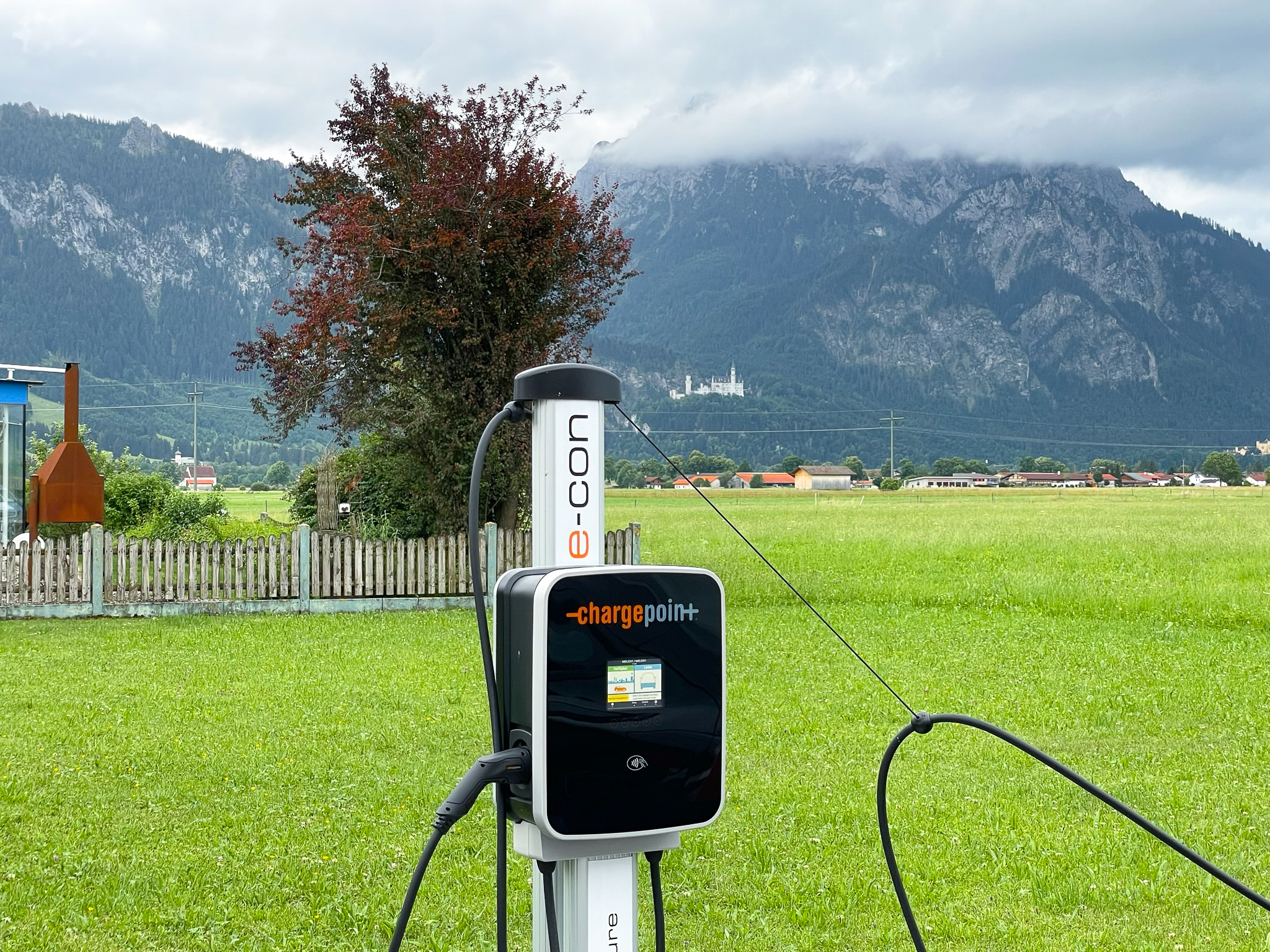 E-mobility for vacation apartment Mielich in Schwangau